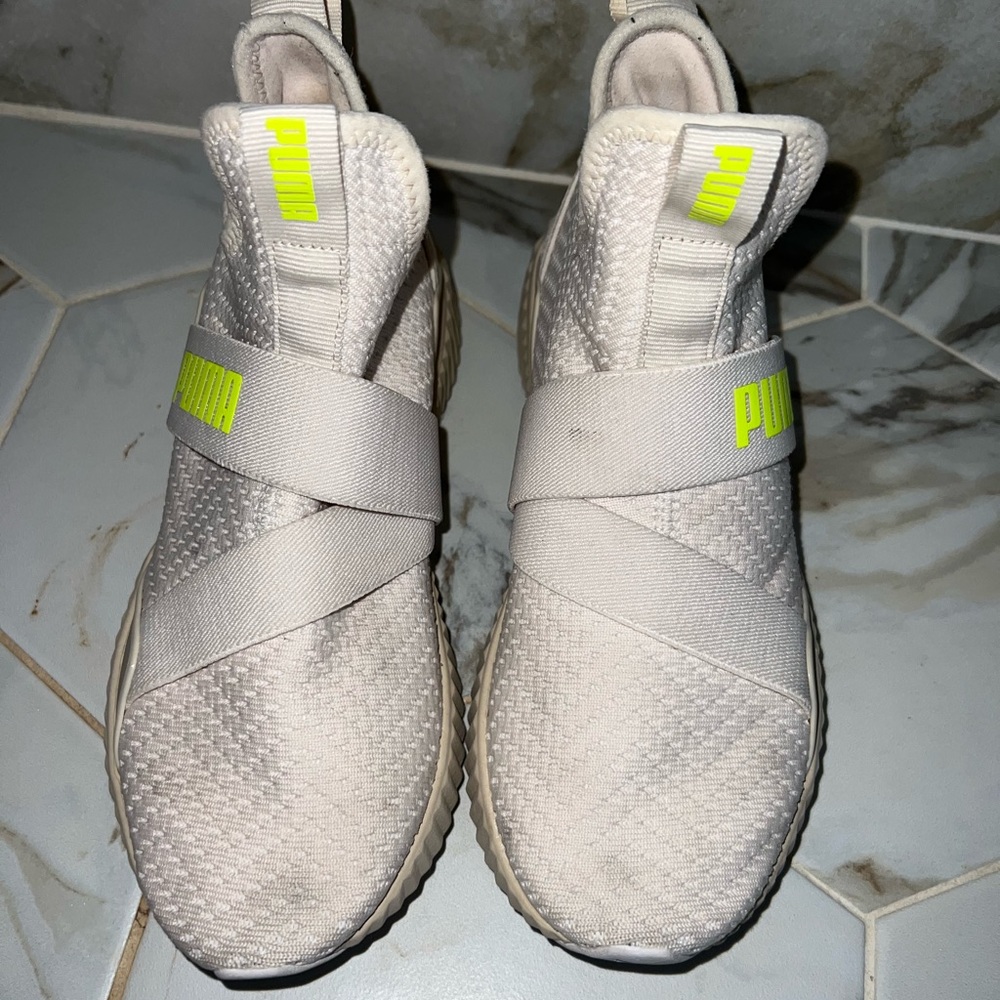 Tan Puma Sneakers - Picture 2 of 7